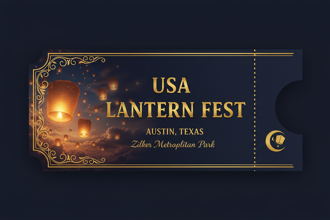 USA Lantern Fest – Austin, Texas – Zilker Metropolitan Park